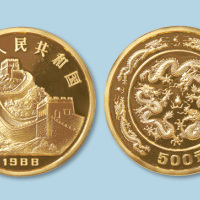 1988年戌辰（龙）年生肖纪念金币