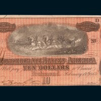 1864年美国10美元