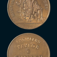 1903年英国伯明翰造币厂广告铜章