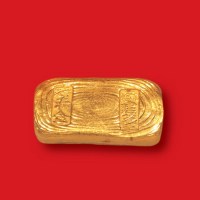清末民初“大连建华十足赤金”一两金锭