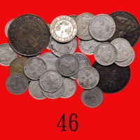 1880-1935年香港一组30枚：一仙、伍仙、一毫。美品 - 极美品Hong Kong Coins: group of 1, 5 & 10 Cents, 1880-1935. SOLD AS IS/