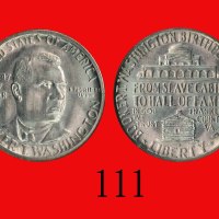 1947(S)年美国银币半元U.S.A.: Silver Half Dollar, 1947S, B. T. Washington. NGC MS66