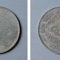 北洋造（25年）光绪元宝三钱六分、七分二厘、三分六厘各一枚