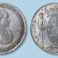 1791年德国施瓦尔茨堡公国银币