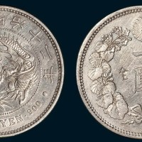 日本明治十二年（1879年）壹圆龙洋
