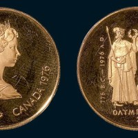 1976年加拿大100元金币