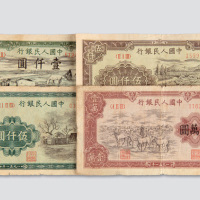 第一版人民币收藏集一部 九五品