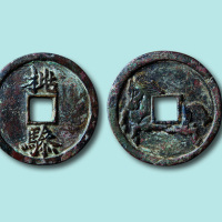 宋代桃骖马钱