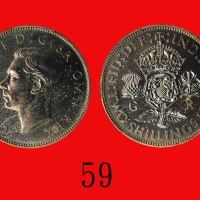 1937年英国乔治六世精铸银币 2先令Great Britain: George VI, Proof 2 Shillings, 1937. PCGS PR64 金盾