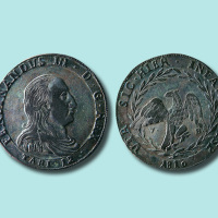 1810年意大利西西里岛银币