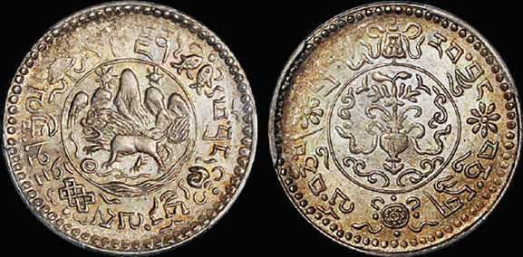 西藏桑松果木三两普通 PCGS MS 63
