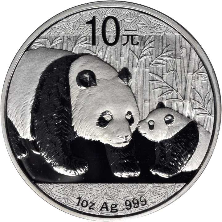2011年熊猫纪念银币1盎司等31枚 NGC MS 70