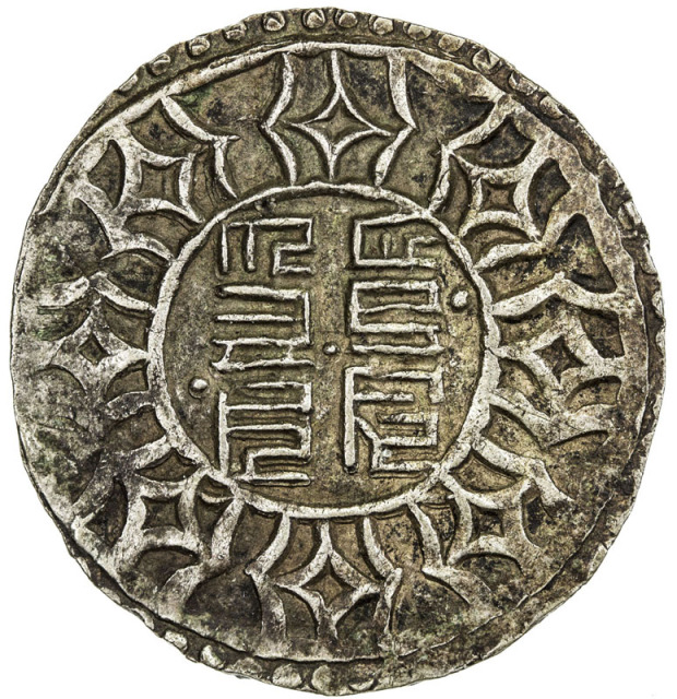 Lot 1943 TIBET: AR su cakra vijaya tangka 405.53g41， ND 40ca. 1763-8541， Cr-A10， YZM-255， 25.02mm， i