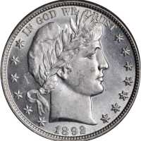 1892 Barber Half Dollar. MS-63 (PCGS). CAC. OGH.