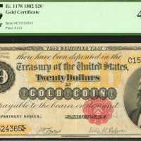Fr. 1178. 1882 $20 Gold Certificate. PCGS Extremely Fine 40 PPQ.