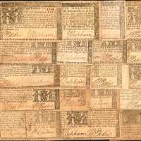 Colonial Currency. Collection of (19) Notes from Maryland and (1) from Delaware. Very Good to Very F