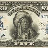 Fr. 277. 1899 $5 Silver Certificate. Very Fine.