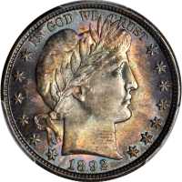 1892 Barber Half Dollar. MS-66+ (PCGS). CAC. Gold Shield Holder.