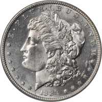 1889-S Morgan Silver Dollar. MS-63 (PCGS). CAC.