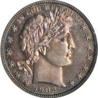 1902 Barber Half Dollar. Proof-64 (PCGS). CAC.