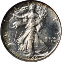 1940 Walking Liberty Half Dollar. Proof-65 (PCGS).