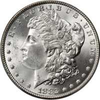 1882 Morgan Silver Dollar. MS-65 (PCGS).