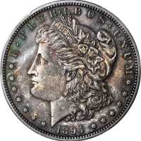 1894 Morgan Silver Dollar. Proof-63 (PCGS).
