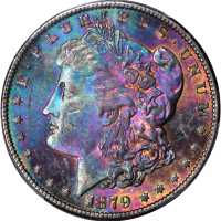 1879-S Morgan Silver Dollar. MS-63 (PCGS).