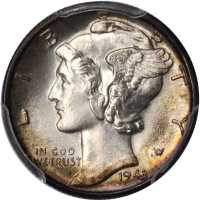 1943-D Mercury Dime. MS-67+ FB (PCGS). CAC.
