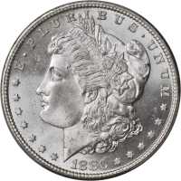 1880-S Morgan Silver Dollar. MS-65 (PCGS).