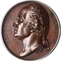 1819 (ca. 1830) Series Numismatica Medal. Washington Issue. Bronze. 41.9 mm. Musante GW-100, Baker-1