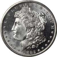 1882-CC GSA Morgan Silver Dollar. MS-65 PL (NGC).