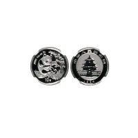 1994年熊猫纪念铂币1/10盎司 NGC PF 69