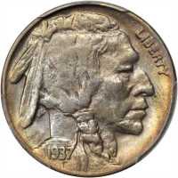 1937-D Buffalo Nickel. FS-901. 3-Legged. AU-55 (PCGS).