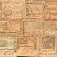 Colonial & Continental Currency. Collection of (9) Notes with Notable Signers. Fine to About Uncircu