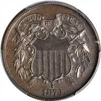 1873 Two-Cent Piece. Close 3. Proof-65 BN (PCGS). CAC.
