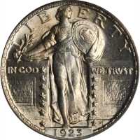 1923 Standing Liberty Quarter. MS-64 FH (PCGS). Secure Holder.