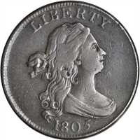 Lot of (5) Draped Bust Half Cents.