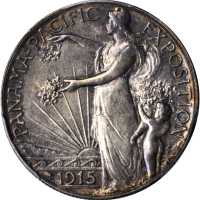 1915-S Panama-Pacific Exposition. MS-63 (PCGS). Secure Holder.
