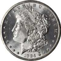 1884-CC GSA Morgan Silver Dollar. MS-66 (NGC).