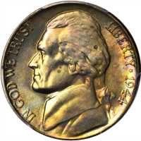 1944-D Jefferson Nickel. MS-67+ FS (PCGS).