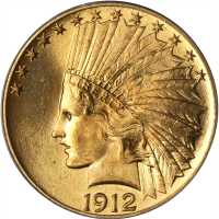 1912 Indian Eagle. MS-64 (PCGS). CAC.
