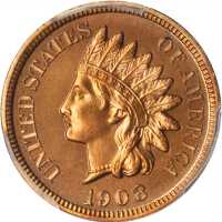 1908 Indian Cent. Proof-66 RD (PCGS).