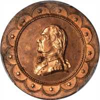1779 George Hampden Lovetts Headquarters Series -- No. 7, Morristown. Second Obverse. Copper. 28.6 m