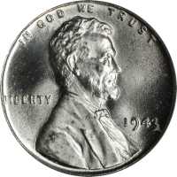 1943 Lincoln Cent. MS-67 (PCGS).