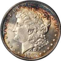 1880 Morgan Silver Dollar. MS-65 (PCGS).
