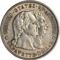 1900 Lafayette Silver Dollar. EF-45 (PCGS).