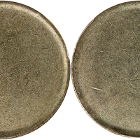 1960-75年香港1元，白片，PCGS MS62
