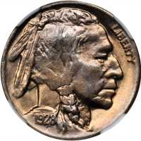 1928-D Buffalo Nickel. MS-65 (NGC).