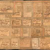 Colonial Currency. Collection of (20) Pennsylvania Colonial Notes. Fine to Very Fine.